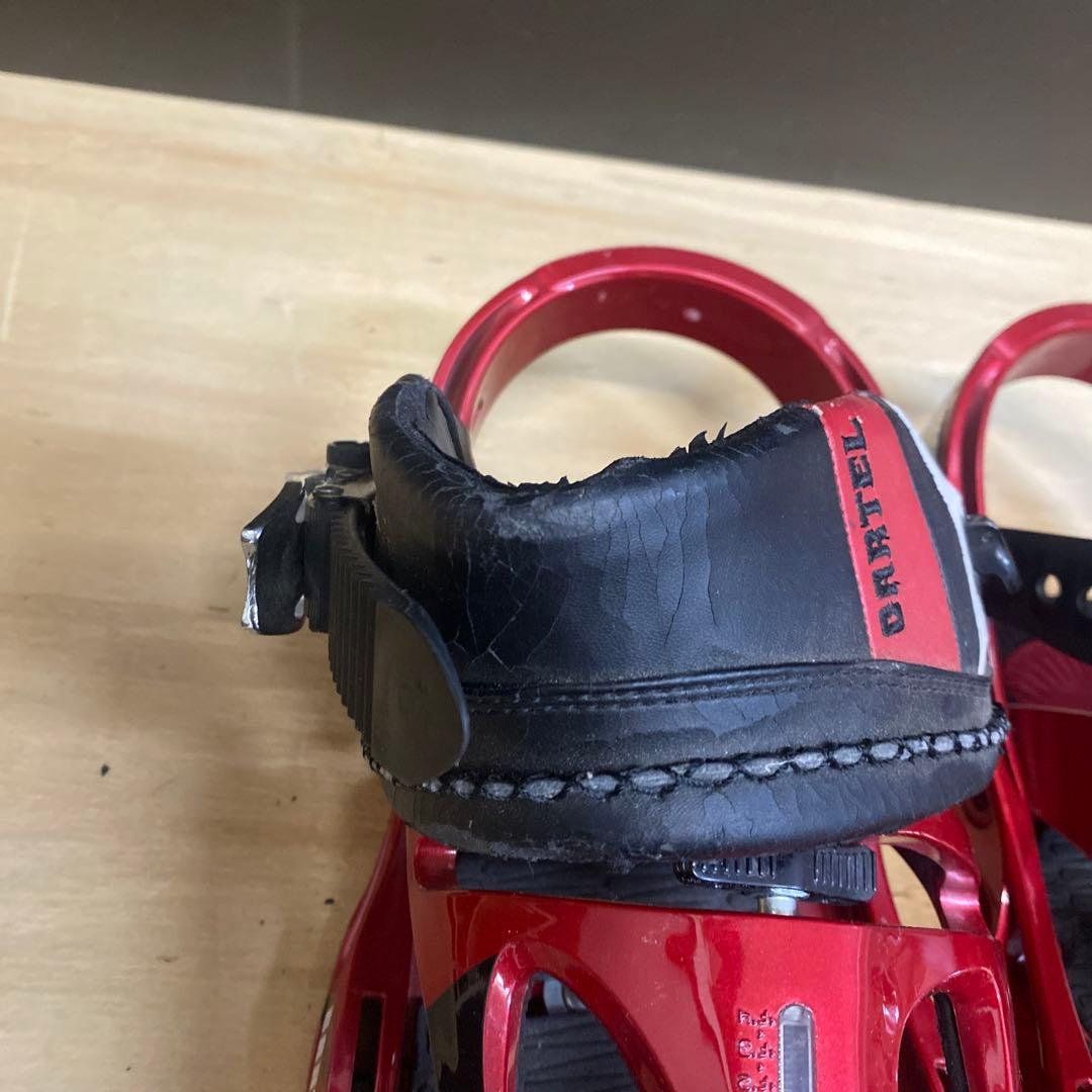 Burton CARTEL スノーボードビンディング レッド