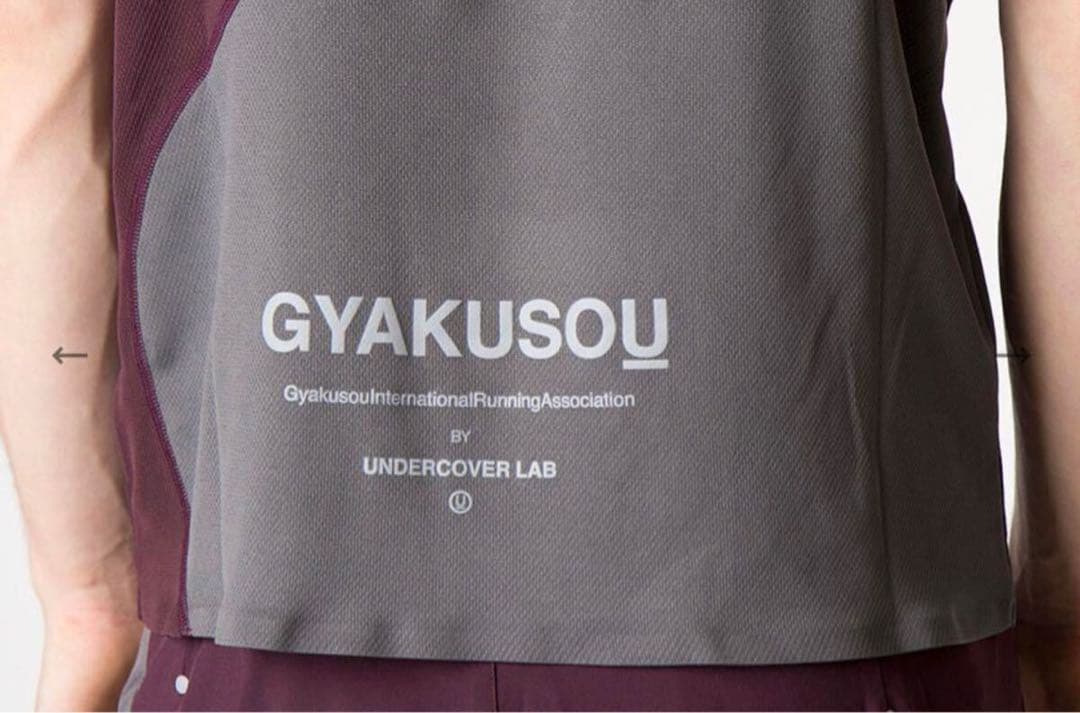JONIO着 GYAKUSOU 14SS ノースリーブ Tシャツ M