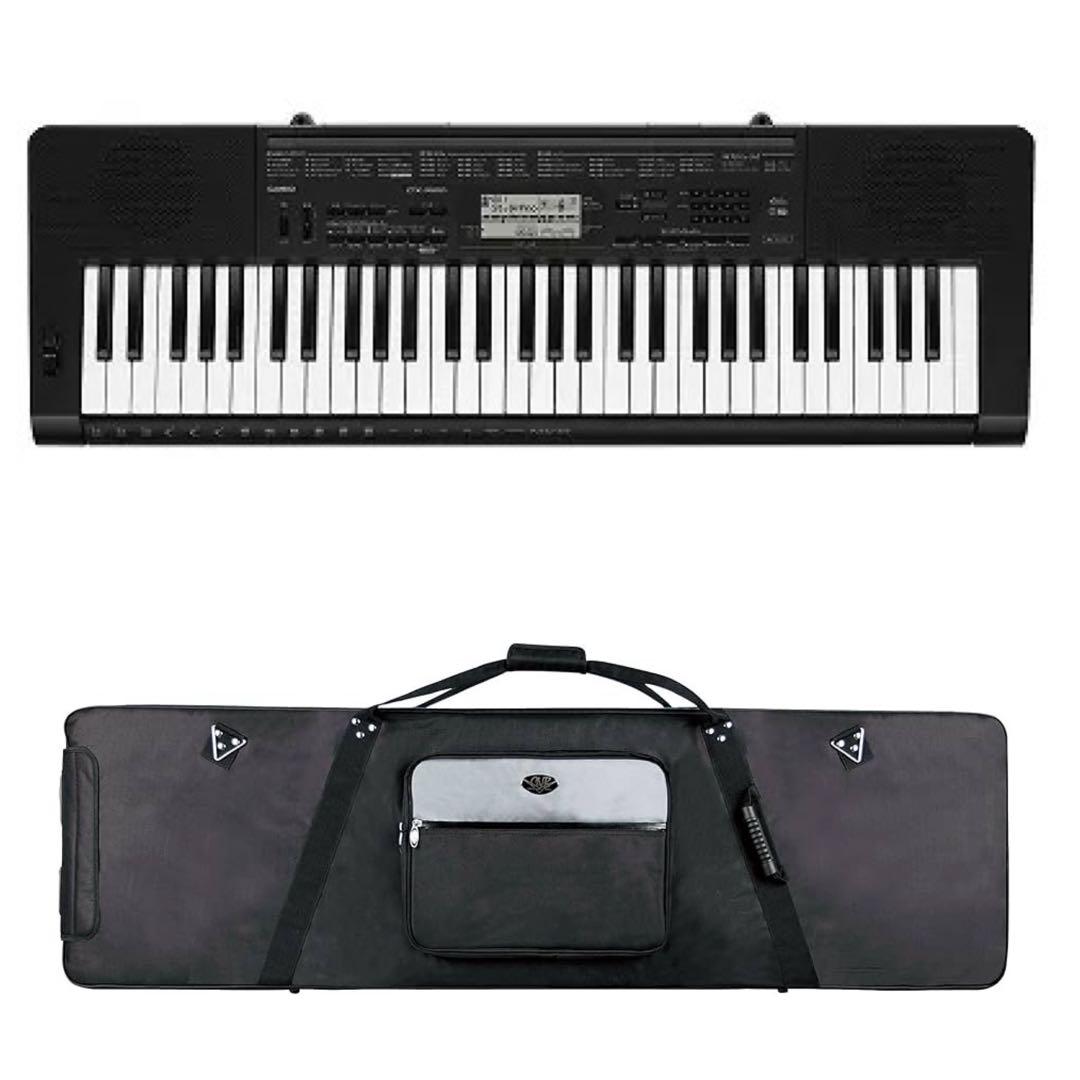 【美品】CASIO CTK-3500 電子キーボード CNB キーボードバッグ