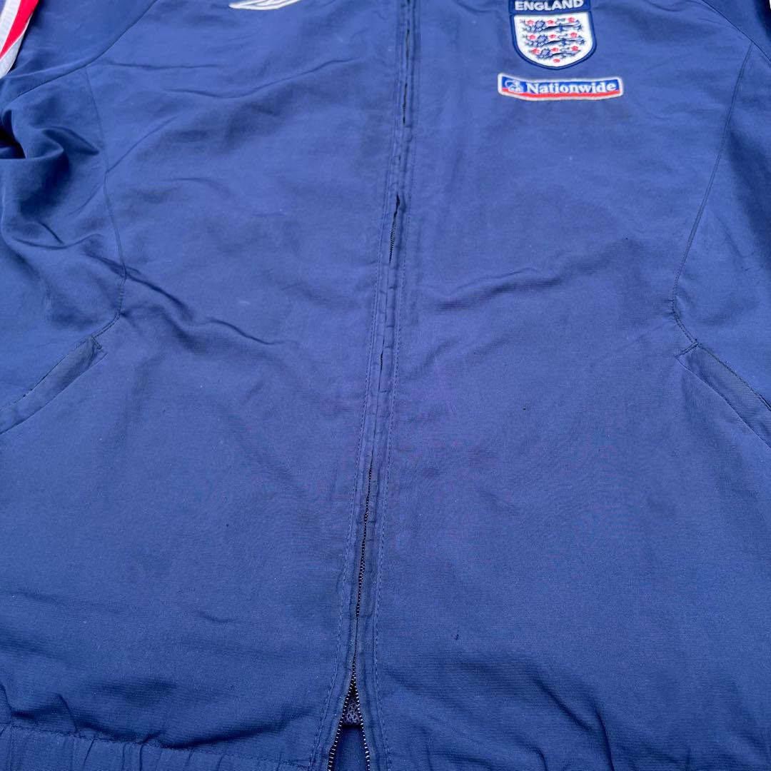 ウェア 2000s umbro England jersey setup