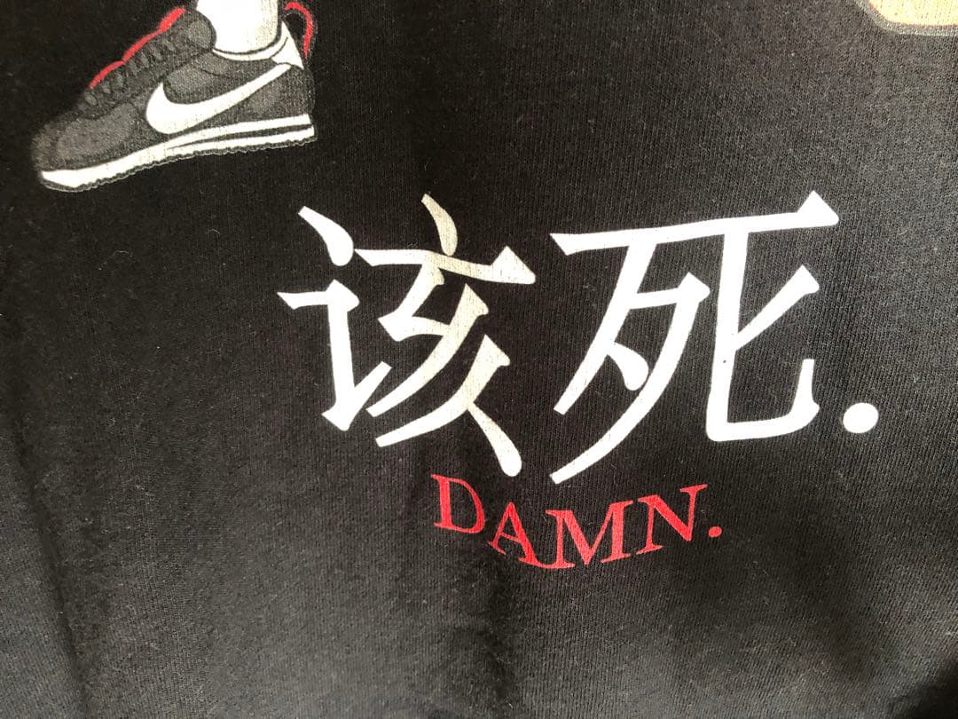 長袖Tシャツ アニメ風デザイン RAP ATTACK
