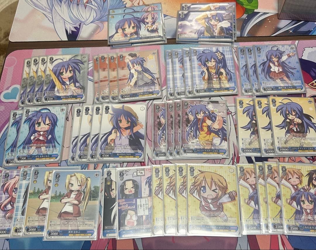 ヴァイスシュヴァルツ 引退品 まとめ売り らき☆すた 初音ミク ホロライブ WS
