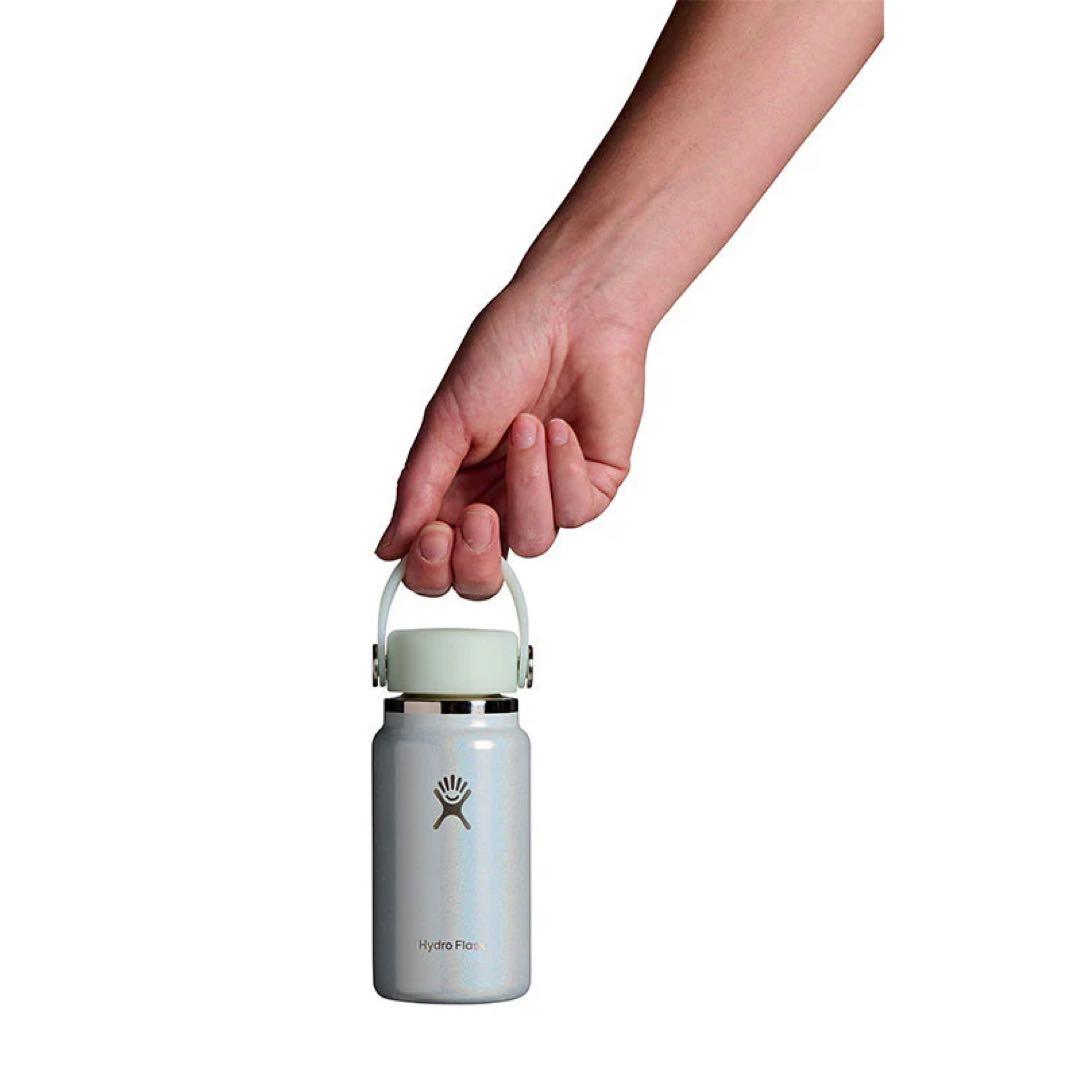 限定完売品Hydro Flask 200ml Glimmer Blue 水筒