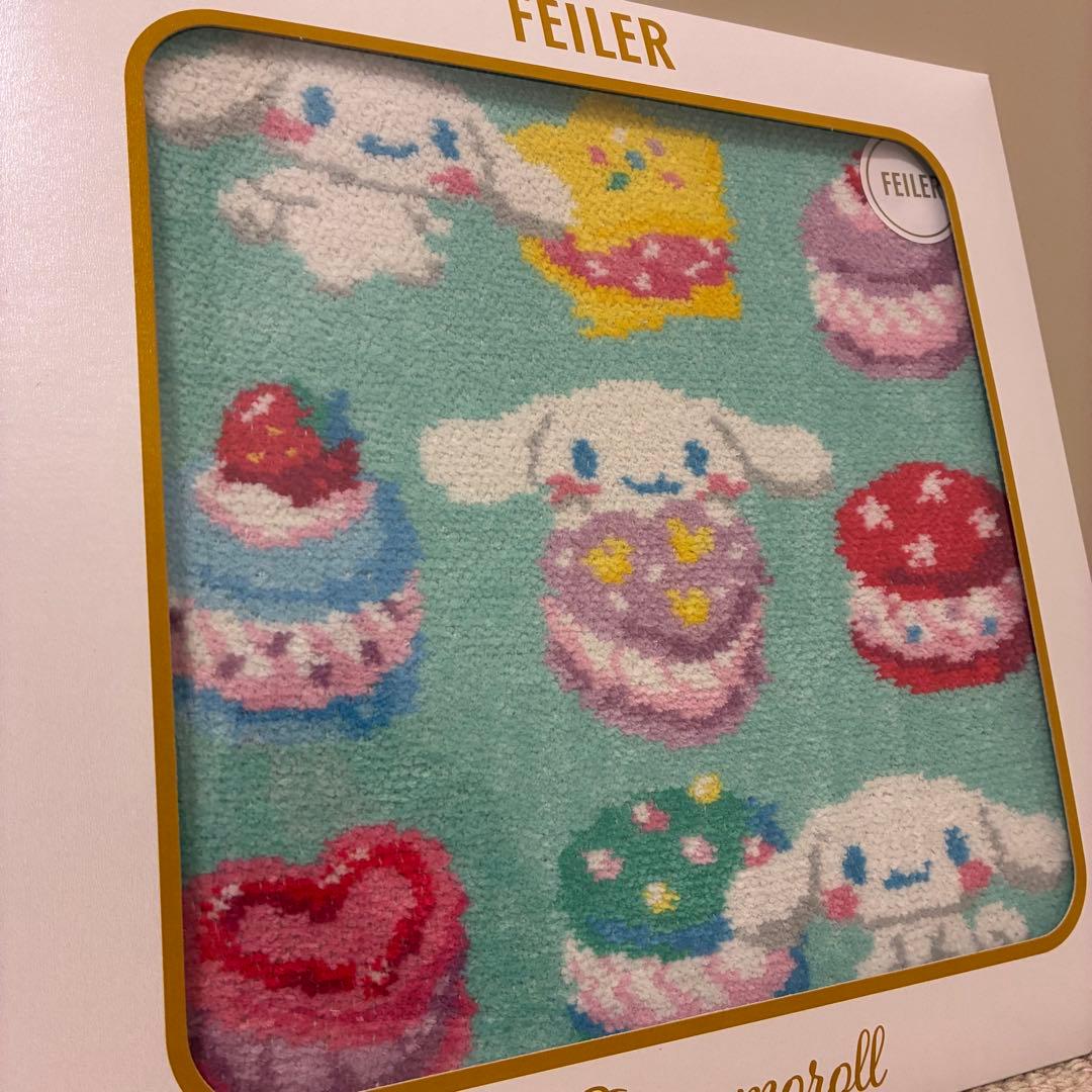 FEILER サンリオ はぴだんぶい シナモロール 2枚セット