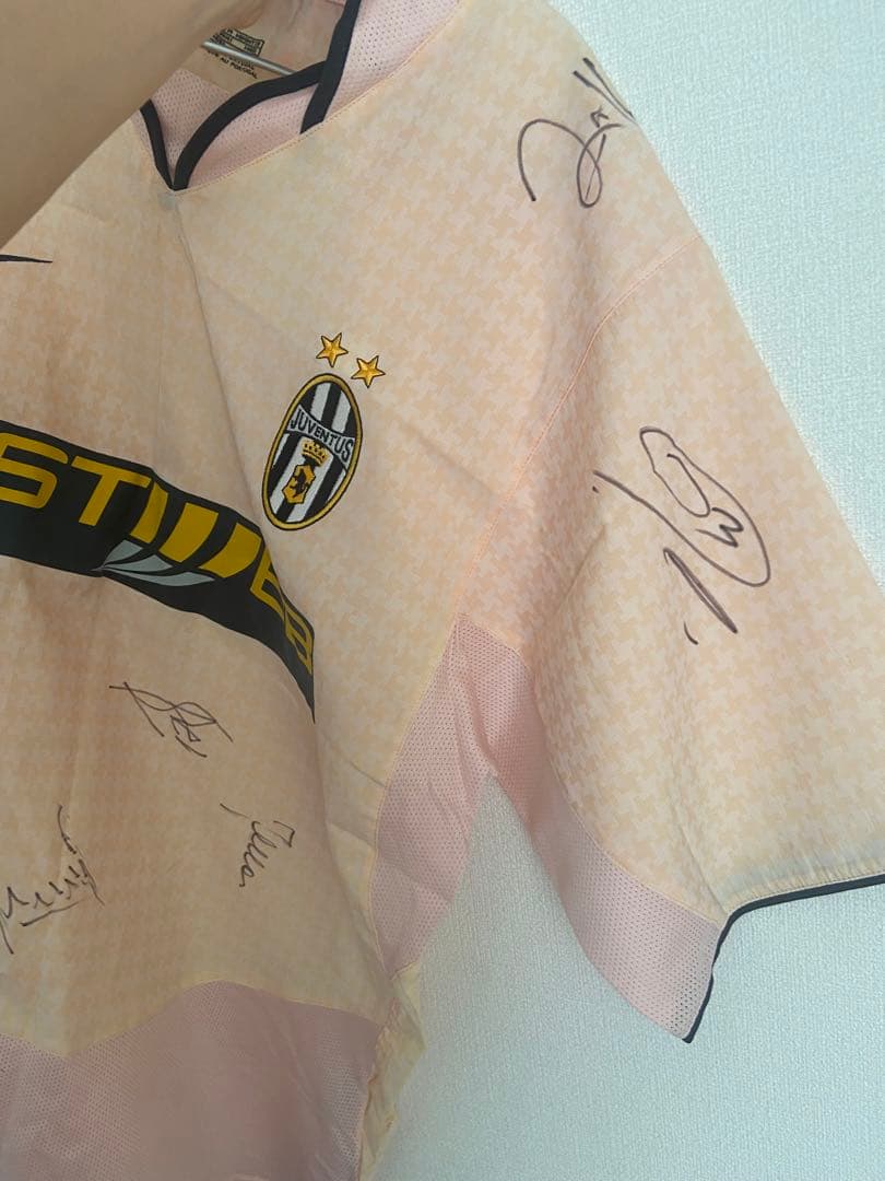 直筆サイン入り　サッカー　ユヴェントス2003年メンバー　デルピエロ他