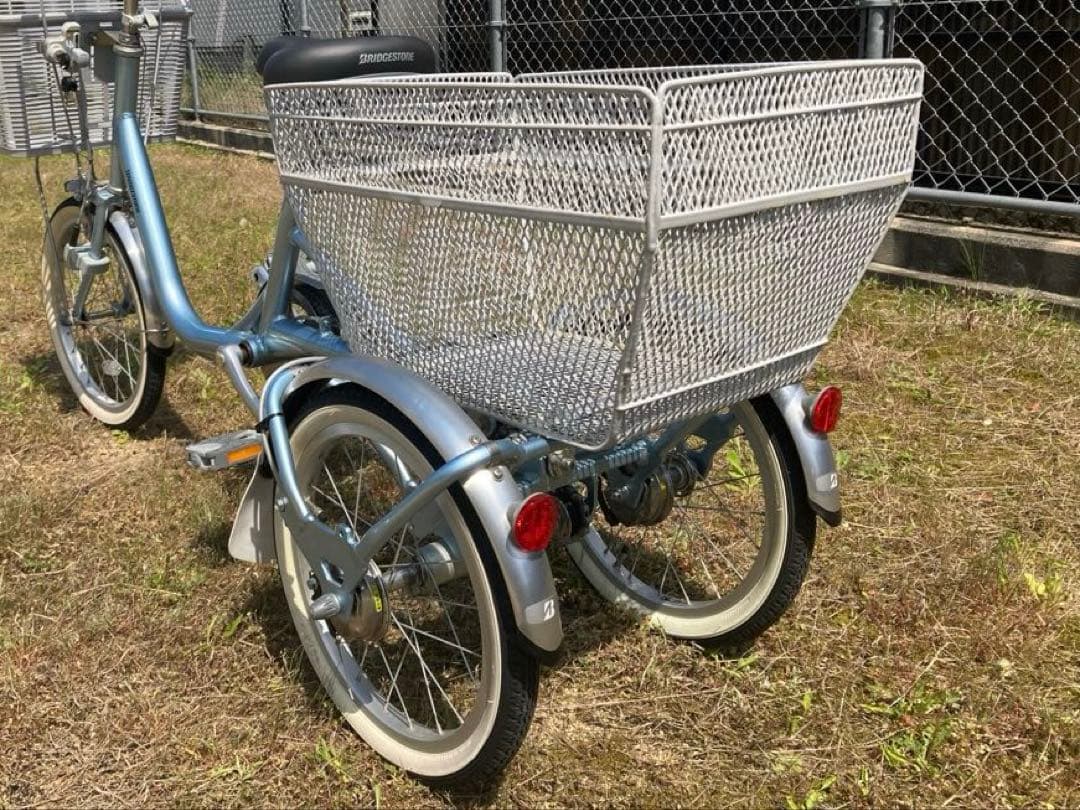【引き取り希望】BRIDGESTONE ブリヂストンワゴン　三輪自転車