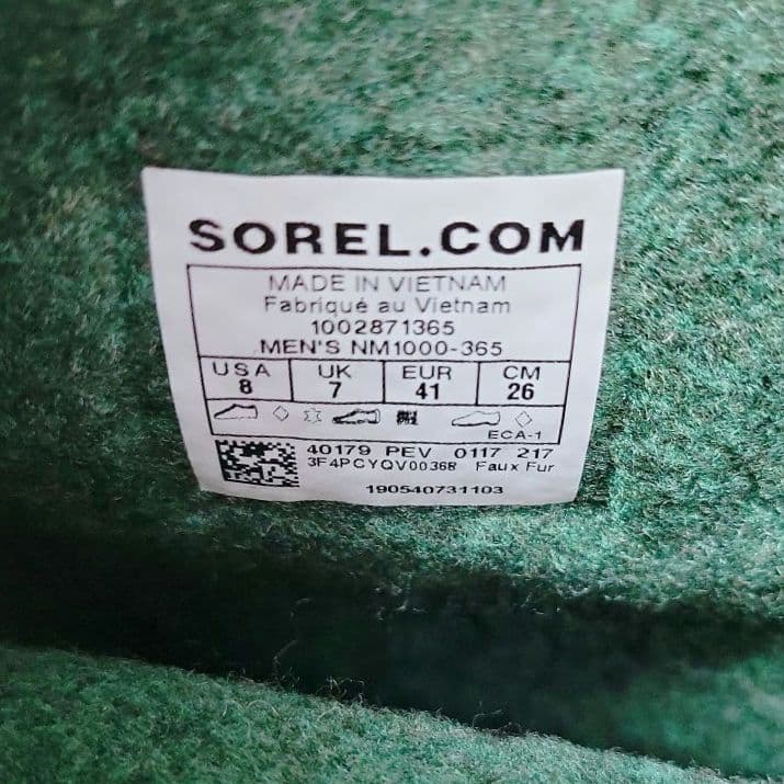 未使用 タグ付✨SOREL/ソレル CARIBOU スノーブーツ 防水