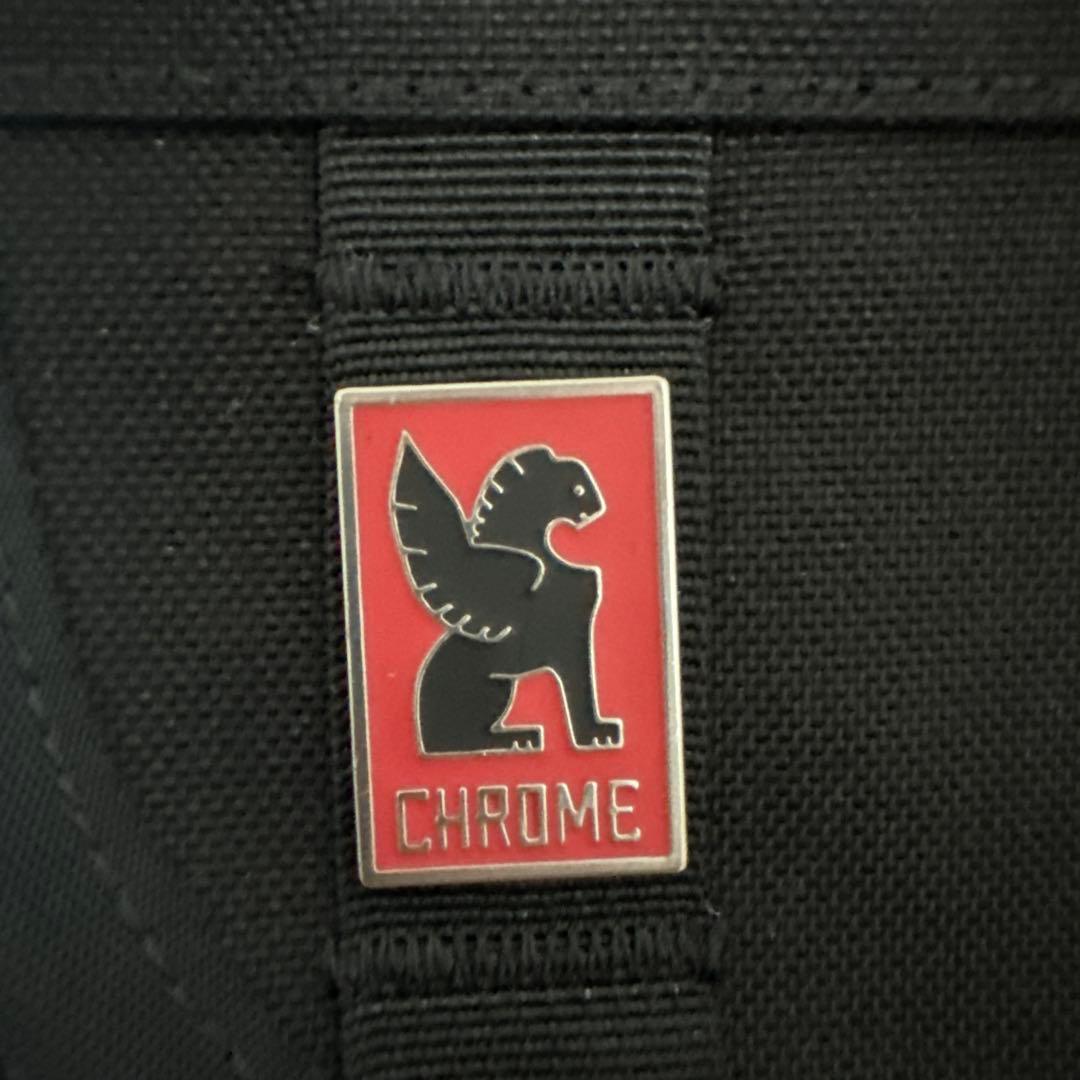 CHROME ブラック メッセンジャーバッグ
