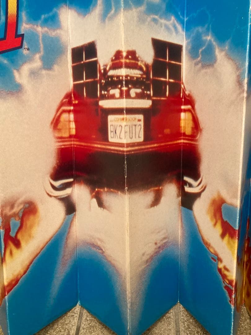 Back to the future サンシェード　レトロ　昭和
