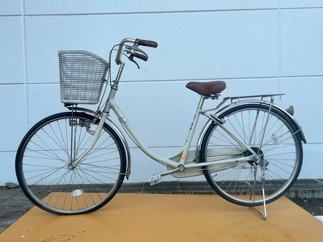 シティサイクル 26インチ 前カゴ付き
