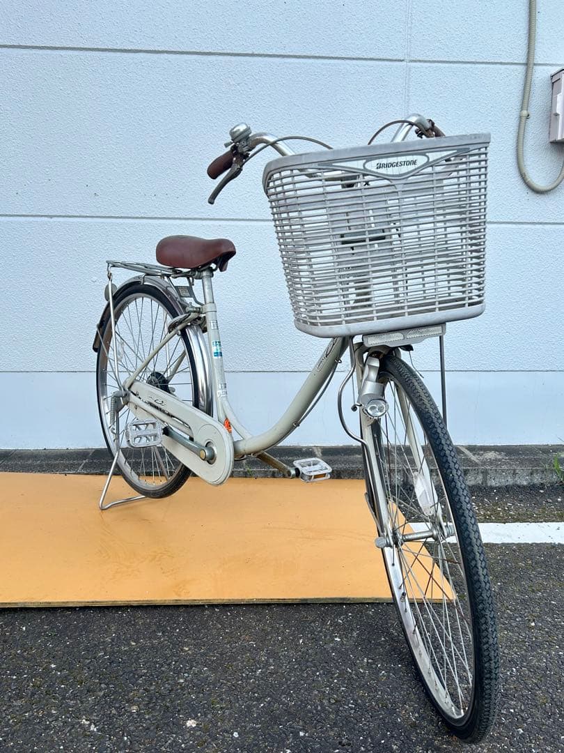 シティサイクル 26インチ 前カゴ付き