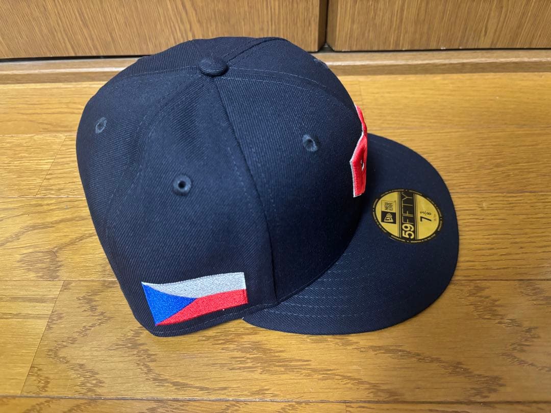 新品未使用　チェコ代表キャップ　WBC New Era 7 3/8 ニューエラ
