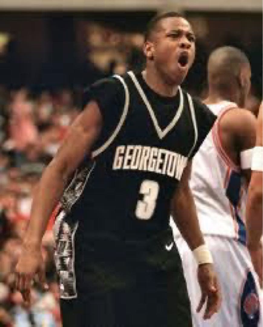 【レア物】NBA（NCAA）ユニフォーム A.IVERSON（ジョージタウン大）