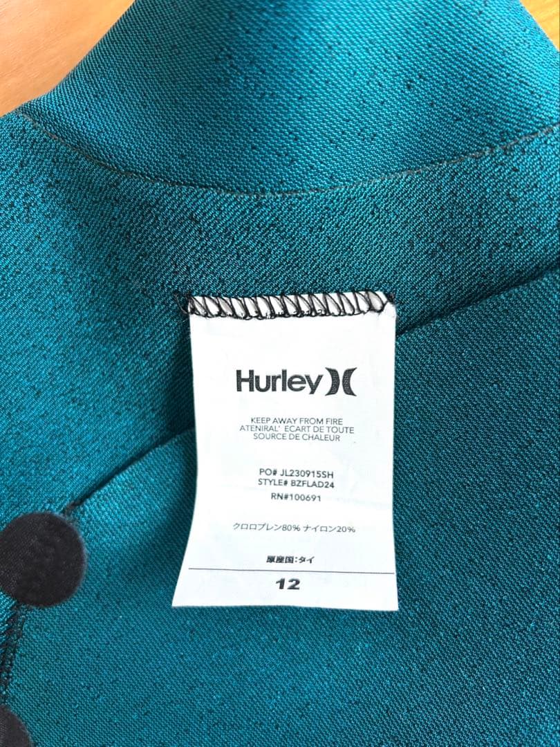 HURLEYウェットスーツ フルスーツ ボーイズ&ガールズ150cm新品未使用品