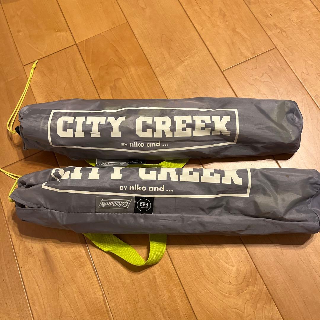 コールマン　ニコアンド　キャンプ　CITY CREEK グランドチェア