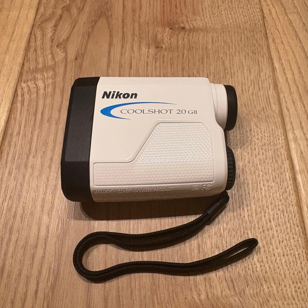 Nikon COOLSHOT 20 GII ゴルフ用レーザー距離計 白 箱付