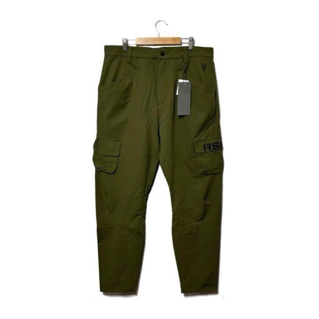 新品 ラッセルノ ゴルフ カーゴ ロングパンツ カーキ M 4 カーゴパンツ