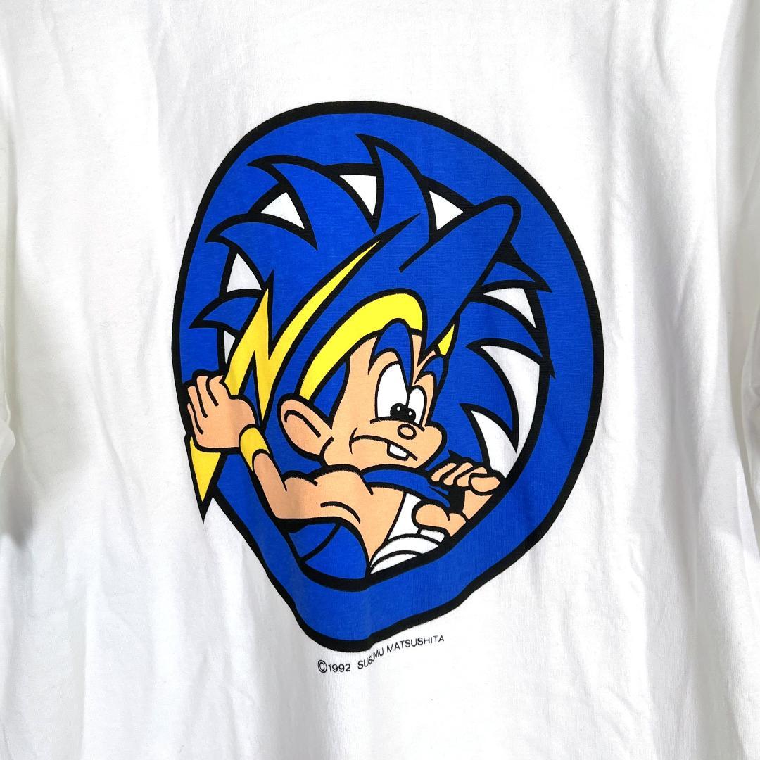 【Jリーグ】1992年製 ガンバ大阪 ガンバボーイ 半袖 Tシャツ メンズ