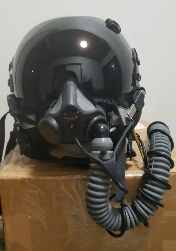 フライトヘルメットHGU-68/Pに MBU-20P酸素マスクのプレゼント付き