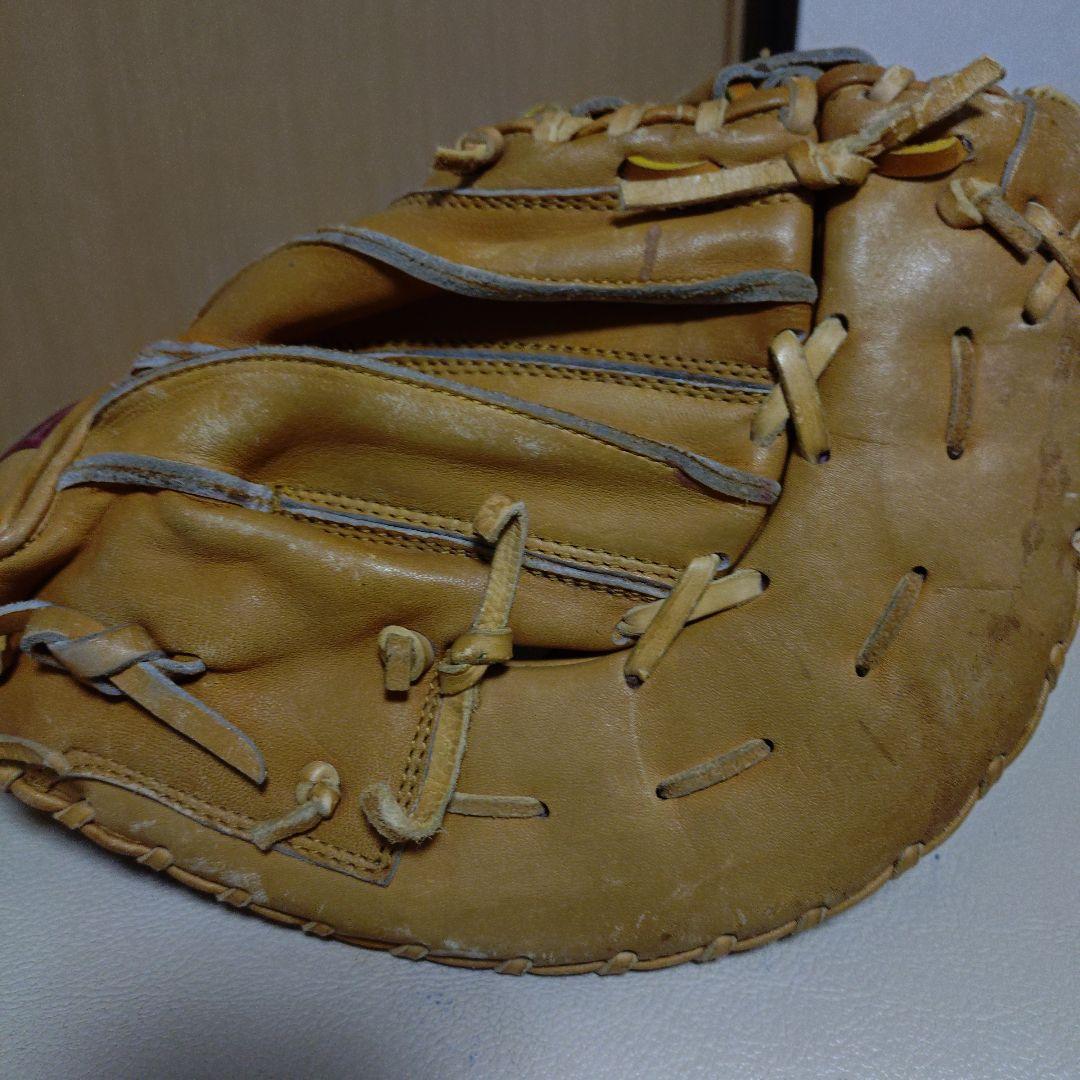 美津和タイガーヴィンテージ品　一般軟式用ファーストミット　小さめ