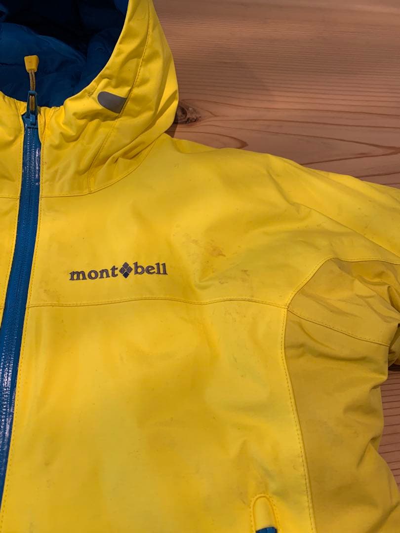 montbell スノーウェアkids 120size ジャケット＋パンツセット