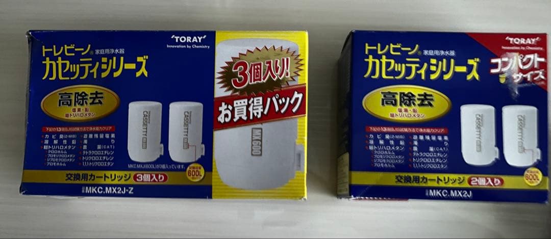TORAY カセット浄水器カートリッジ MKC-MXJ 3個入り