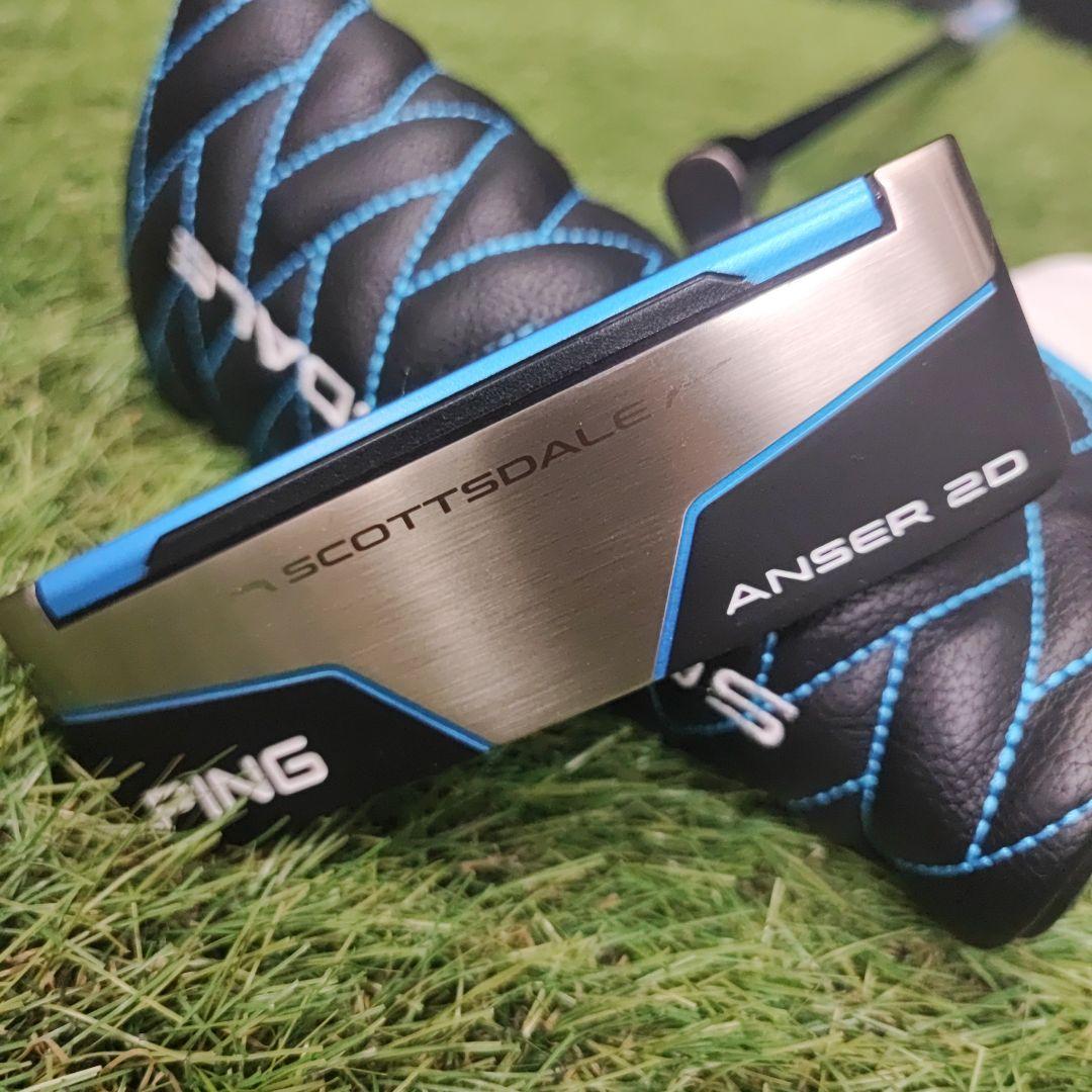 ピン PING SCOTTSDALE ANSER 2D パター 33.5インチ