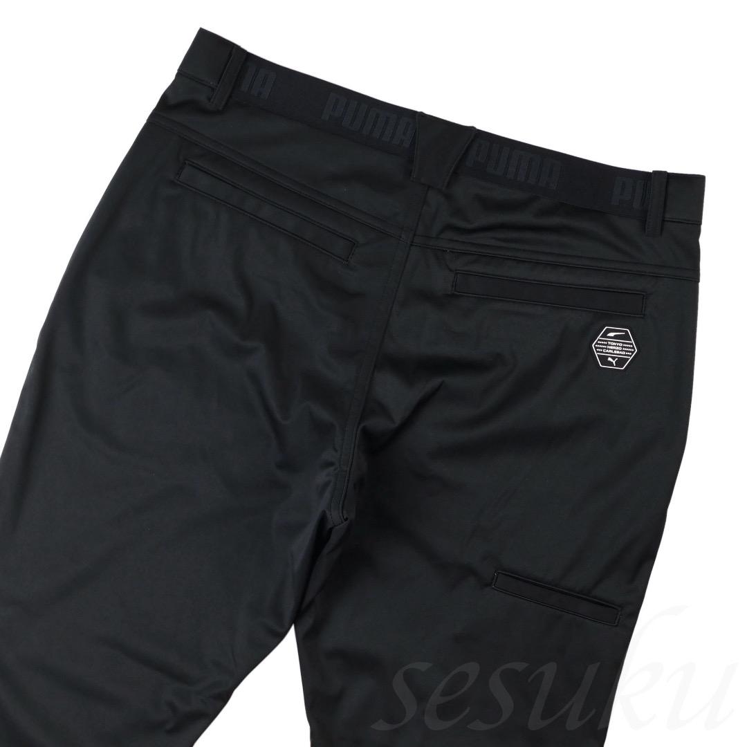 【XL】秋冬 定価17,600円 プーマ GOLF ストレッチ ジョガーパンツ黒