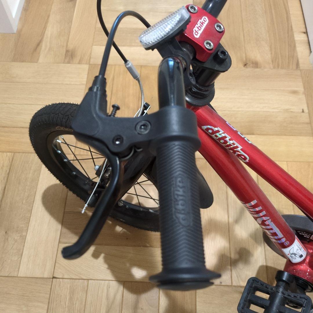 d-bike Master＋　14インチ　取り外しできる補助輪付き