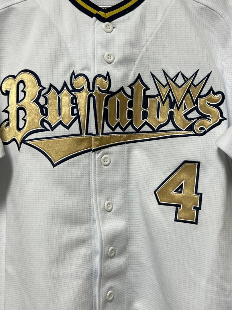 オリックス・バファローズ　ハイクオリティユニフォーム　2024開幕　森友哉　S