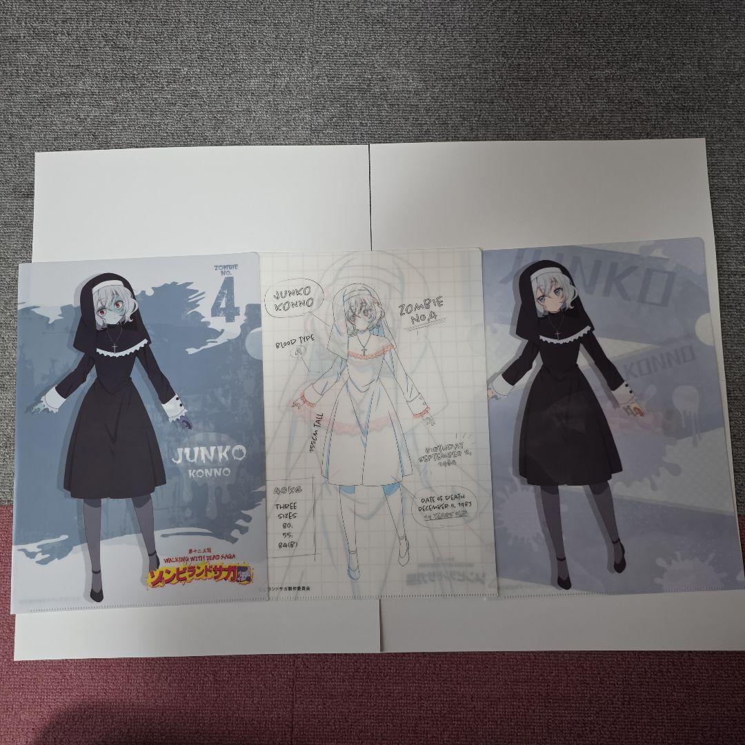 ゾンビランドサガ展　クリアファイルセット　計21枚セット