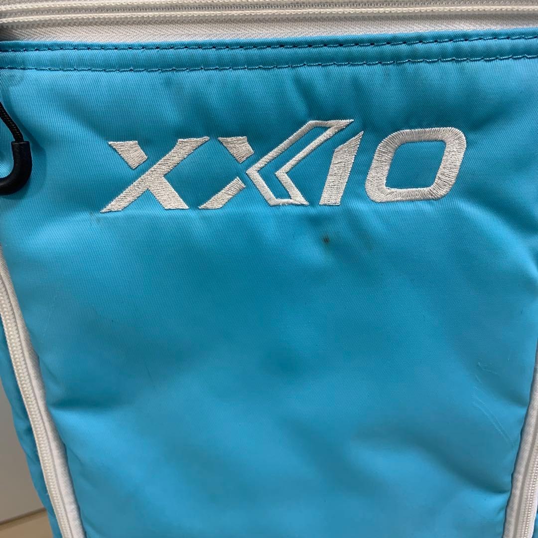 XXIO 水色 キャディバッグ カバー付き