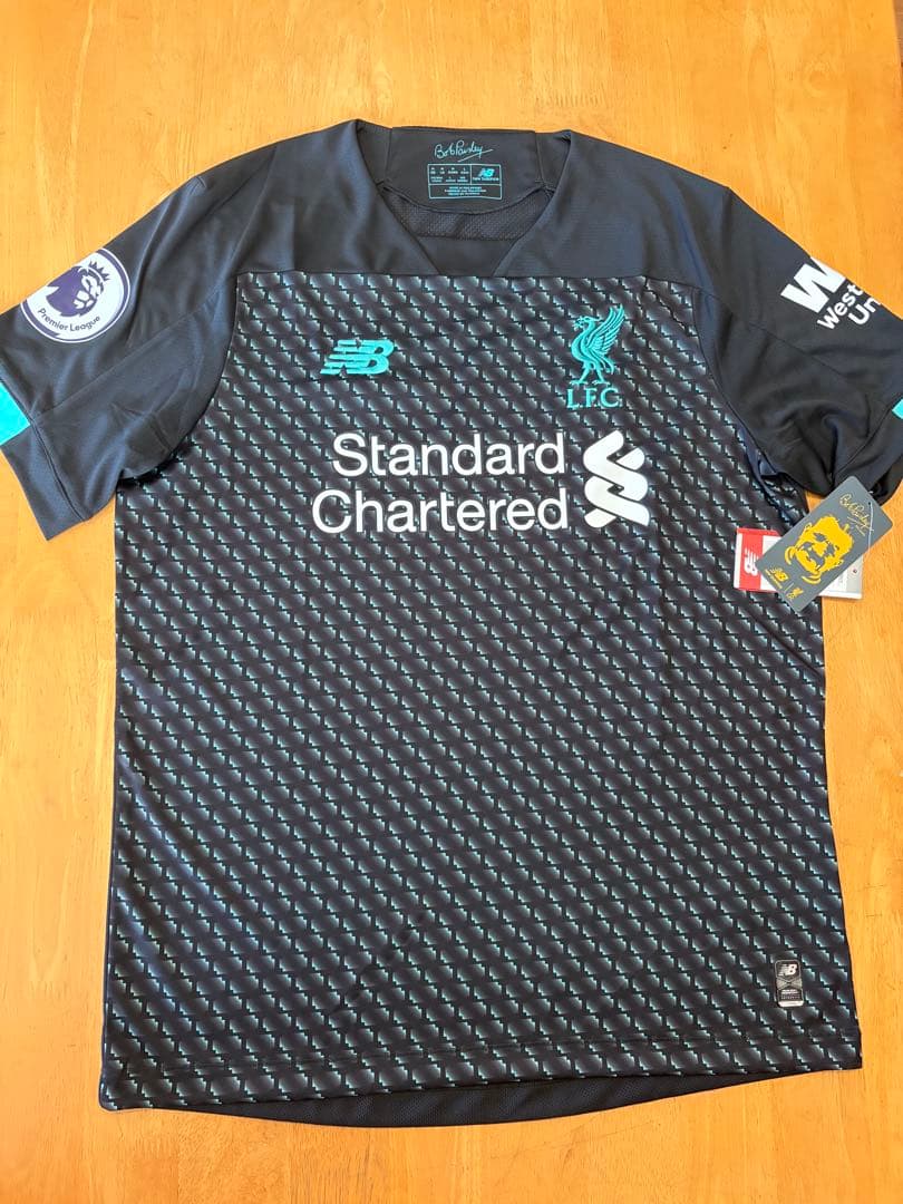 超希少 正規品 新品 リヴァプールFC 19/20 3rd モハメド・サラー L