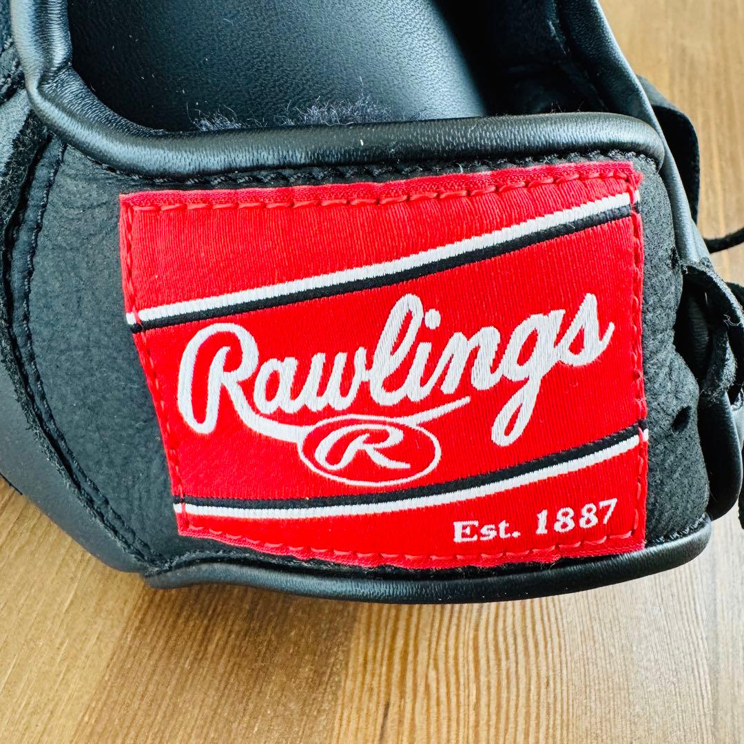 【美品】Rawlings 軟式用グローブ 左利き用 内野手 GR6FAPB44L