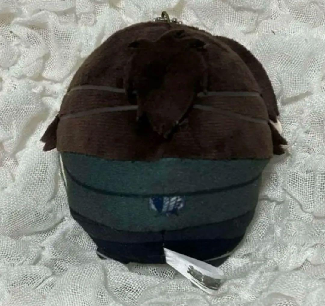 進撃の巨人 リヴァイ ハンジ おまんじゅう ふわコロりん マスコットキーホルダー