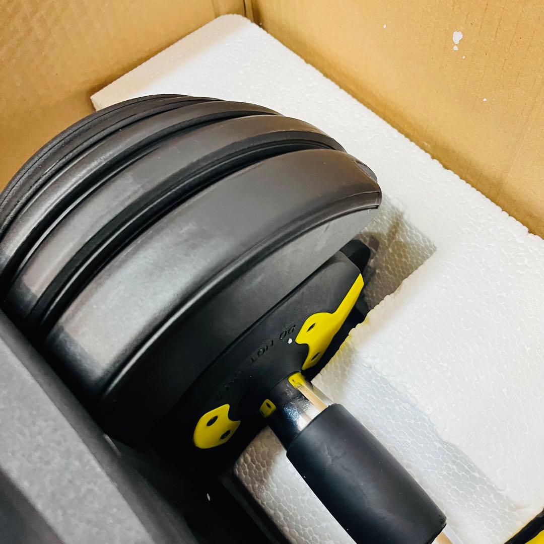 K940【DUMBBELL】可変式ダンベル 24kg イエロー