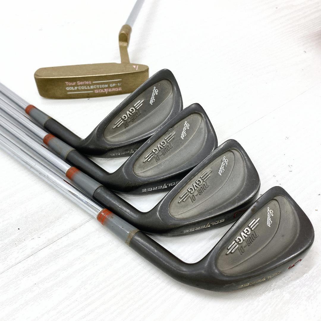 【格安‼】 GOLVERGE レディース ゴルフクラブ 初心者 セット 7本 L