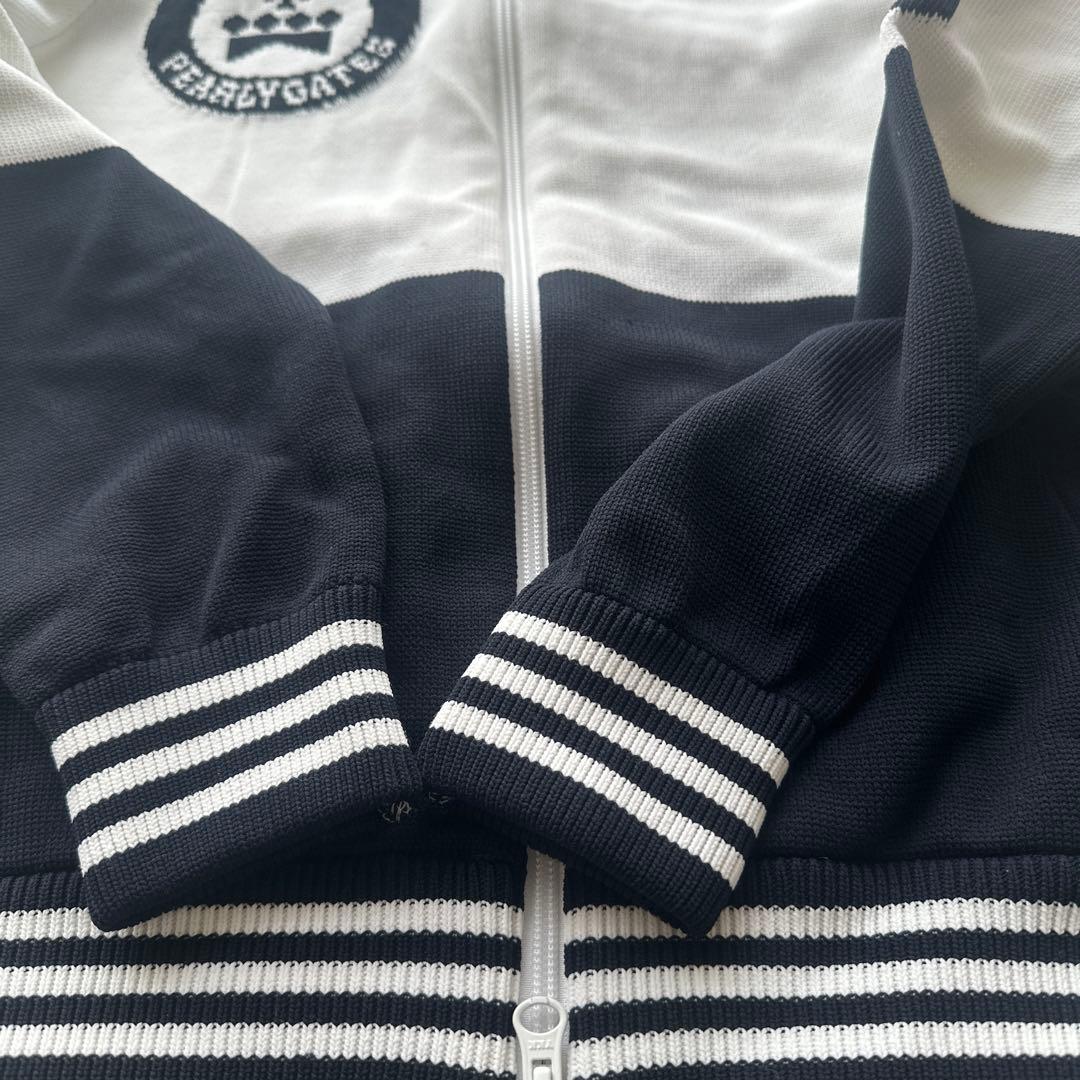 美品　パーリーゲイツ   ダブルジップブルゾン