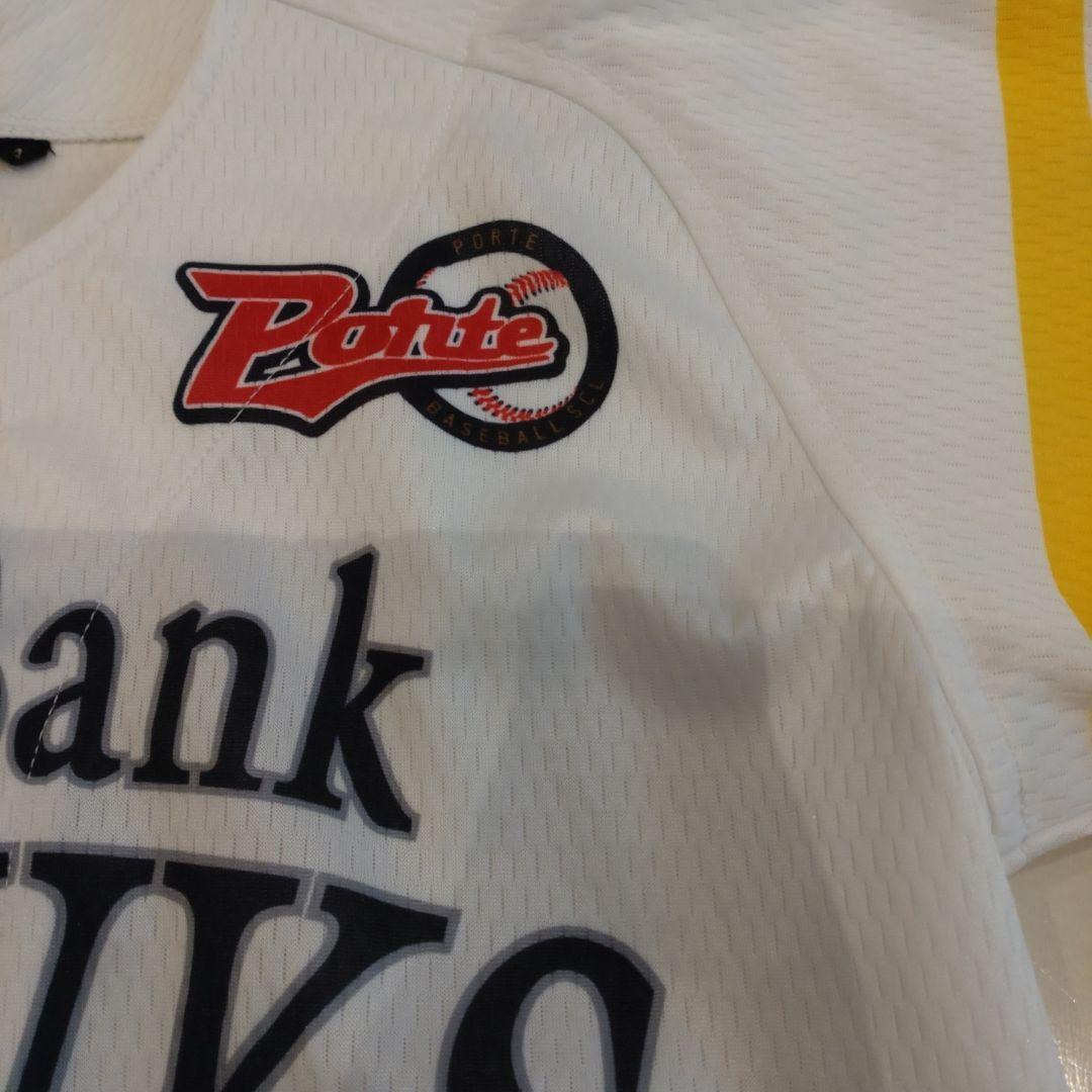美品・SoftBank Hawks ポルテ　練習着セット　上下140サイズ
