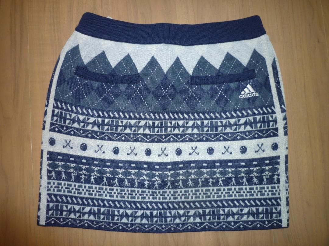 【新品M】adidas アディダスゴルフ　秋冬物ニットセットアップ