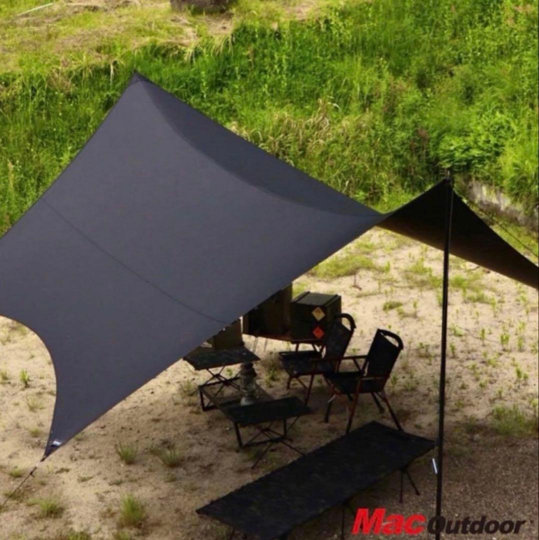 Mac Outdoorマックワン ヘキサタープ Lサイズ ブラック