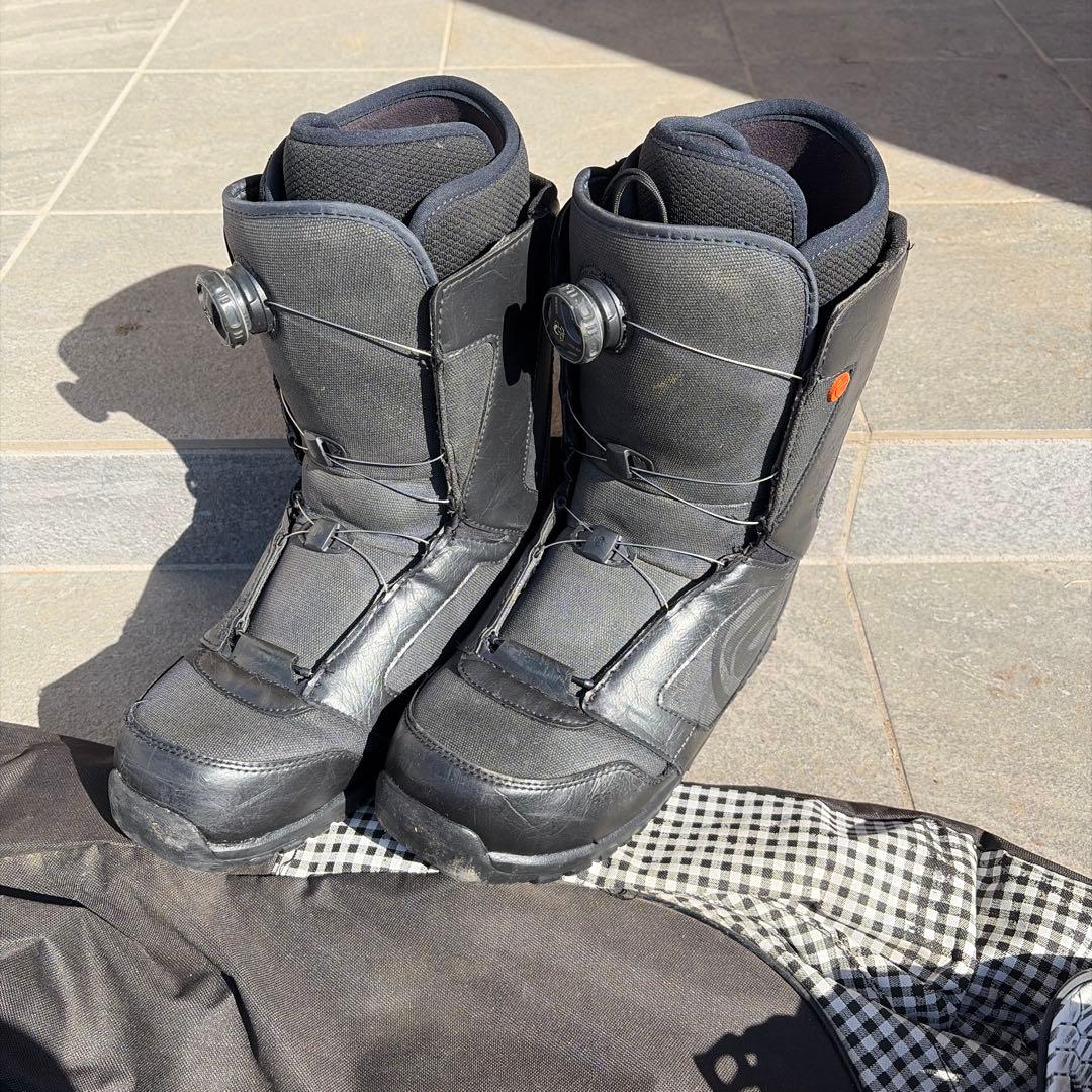 ま*え様 DEATH LABEL スノーボード ボアブーツセット　27.5cmケ