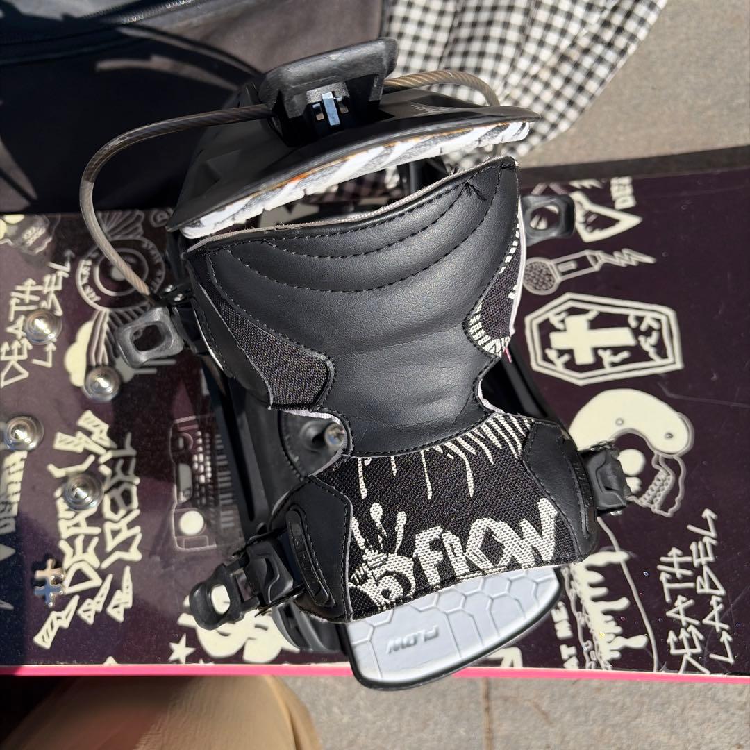 ま*え様 DEATH LABEL スノーボード ボアブーツセット　27.5cmケ