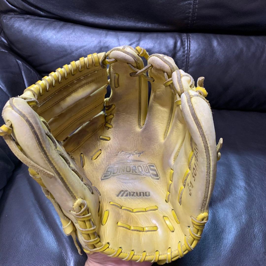 Mizuno Sunorous 右投げ ソフトボールグローブ