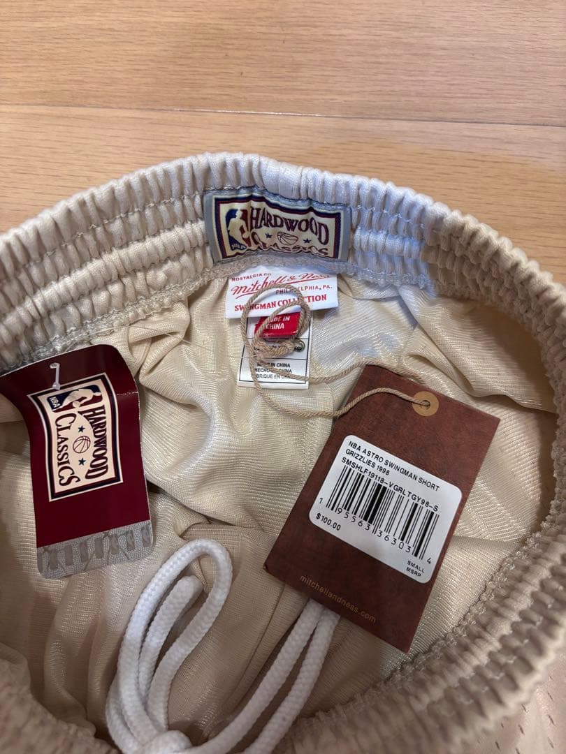Mitchell&Ness NBA グリズリーズ バスパン ショーツ Sサイズ