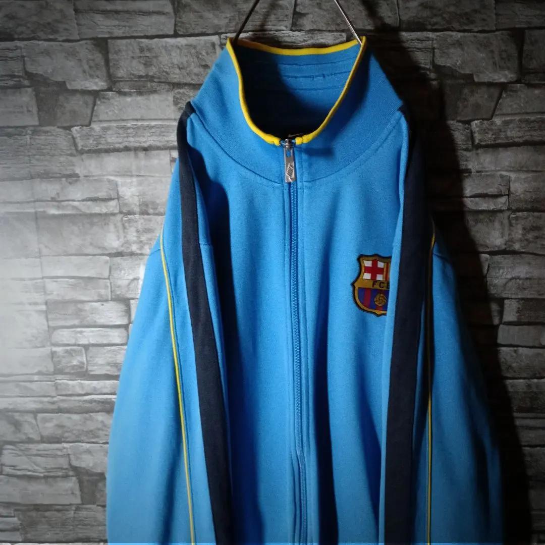 NIKEジャージ スペイン FCバルセロナ チームエンブレム バックロゴ XL
