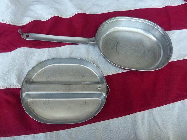 米軍実物　 メスキットパン　WYOTT　食器　アウトドア　314