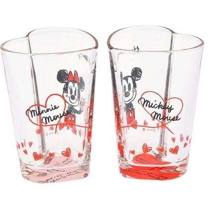 新品☆Disney ディズニー ミッキー&ミニー ハート型食器セット