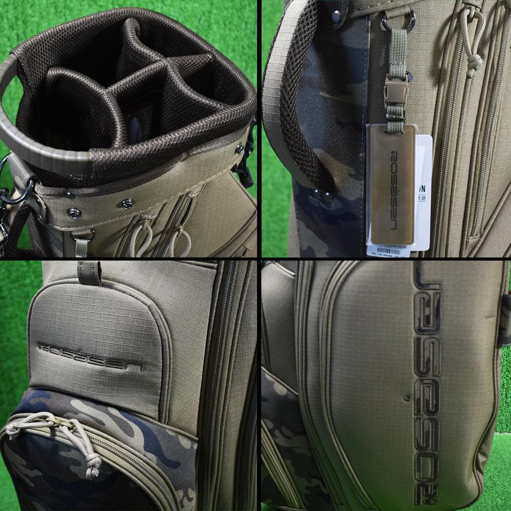 Rosasen/ロサーセン/ゴルフ キャディバッグ【カモ】新品！