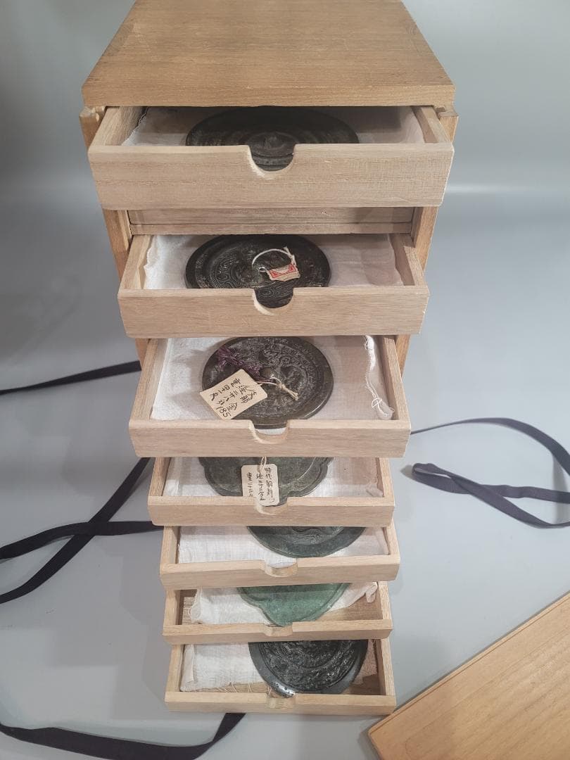 青銅 重要文化財級 古鏡 十件 旧家蔵品 DT792